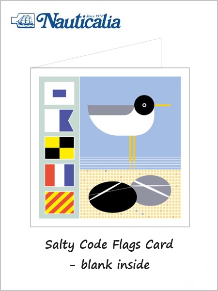 Card - Salty Code Flags greetings card